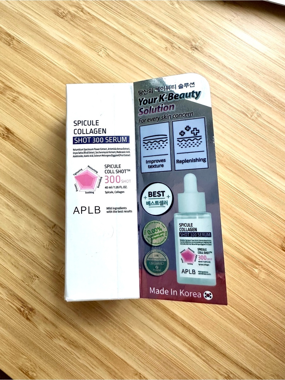 APLB Spicule Collagen Shot 300 Serum 40ml 1.25fl oz